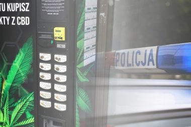 Policja zabezpieczyła automaty konopne