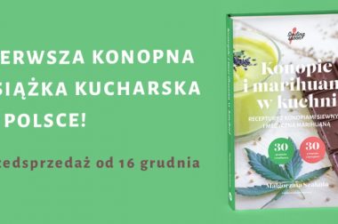 Konopie i marihuana w kuchni – Polska książka!