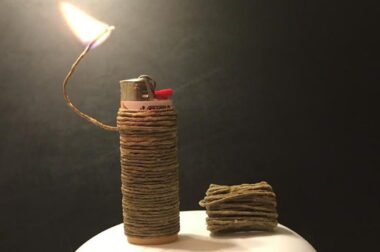 Knot konopny jako lepsza alternatywa zapalniczki